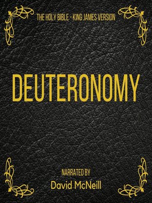 cover image of The Holy Bible--Deuteronomy